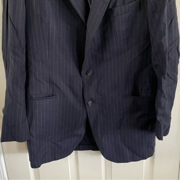 Brooks Brothers Men’s “346” Navy Pinstriped Blazer - Picture 12 of 16